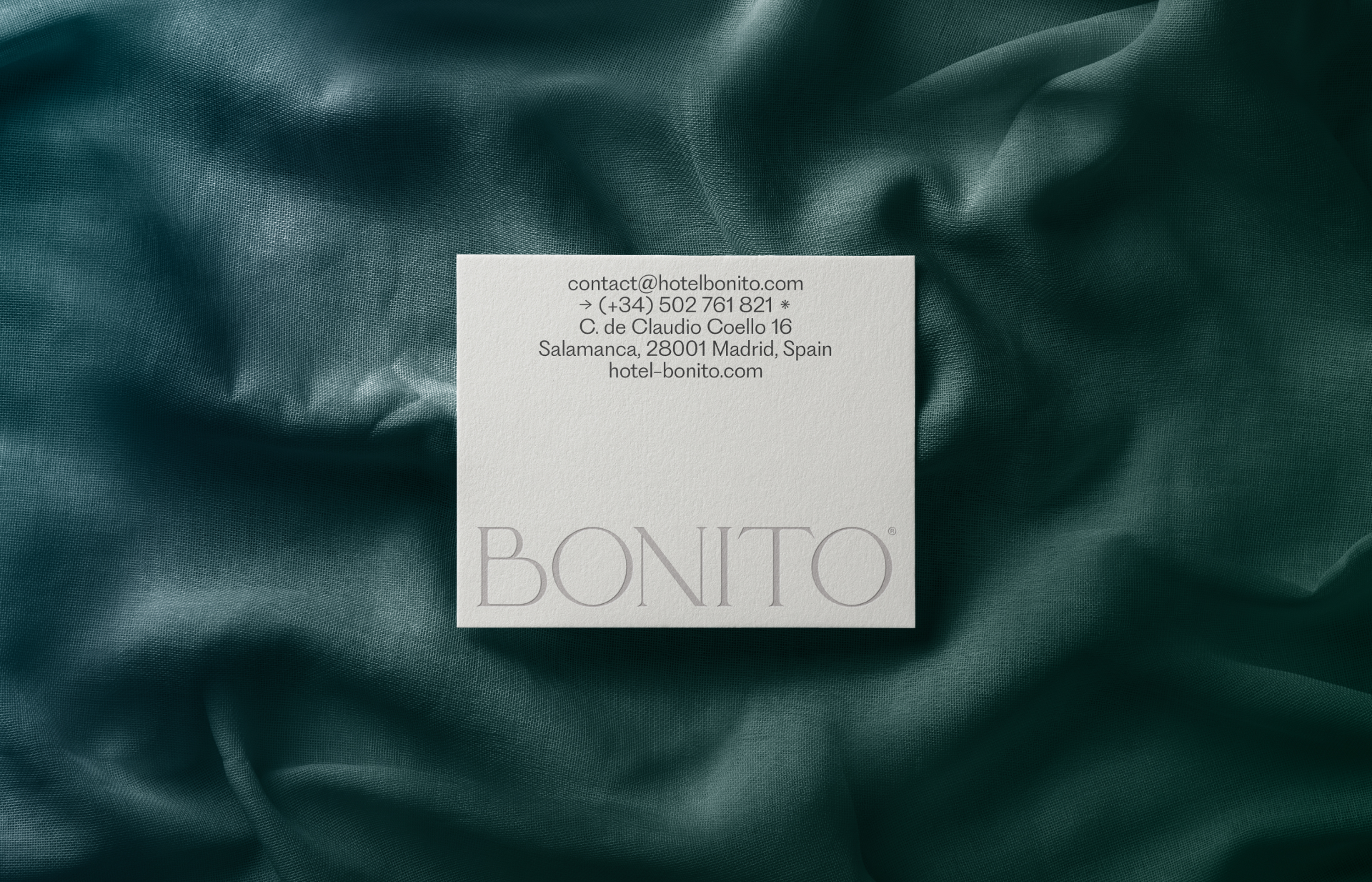 HOTEL BONITO – 01